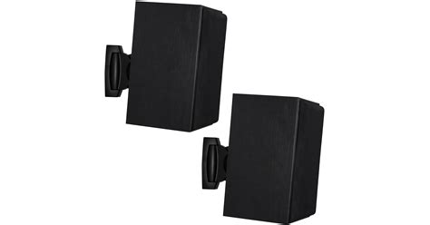 Mount-It! Universal Heavy Duty Speaker Wall Mounts (Pair)