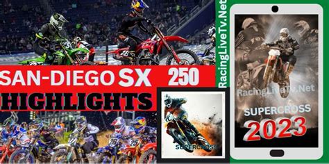 SAN DIEGO SUPERCROSS 250 Highlights 2023