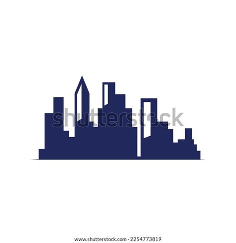 City Skyline Logo Modern City Skyline Stock Vector (Royalty Free ...