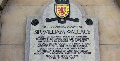 The 10 Grusome Steps Of The William Wallace Death