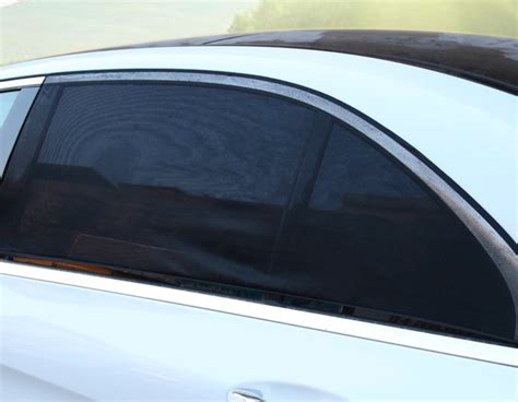 Universal Car Side Window Mesh Sunshade, for Front and Rear Windows (2 ...