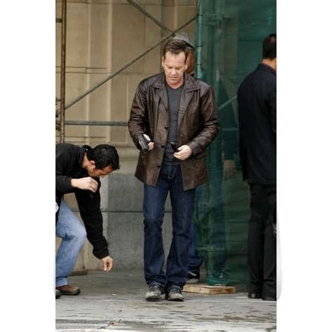 24 Season 8 Jack Bauer Leather Jacket - GLJ