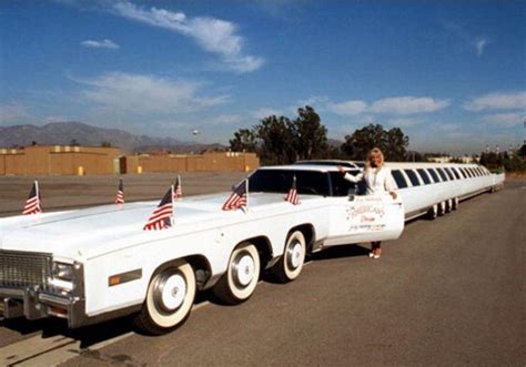 'The American Dream', the world's longest stretch limousine, built in 1992 by Jay Ohrberg. The ...