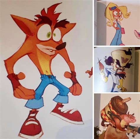 Crash Bandicoot Twinsanity Concept Art