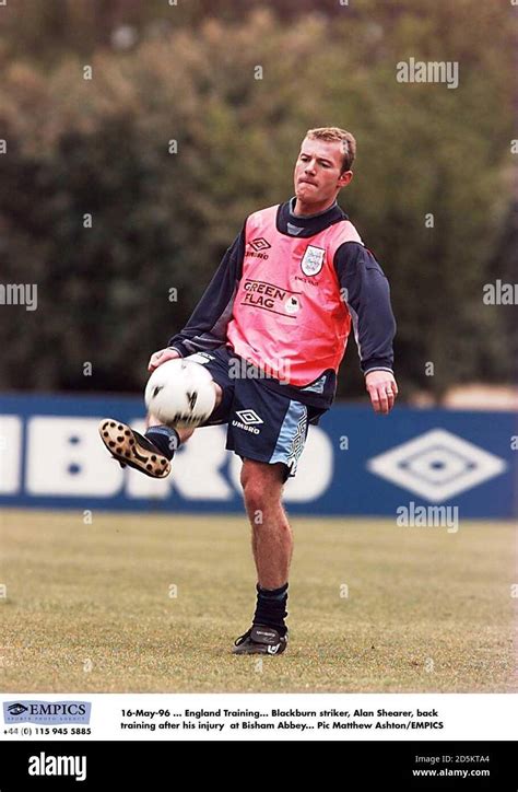 Alan Shearer, back training after his injury Stock Photo - Alamy