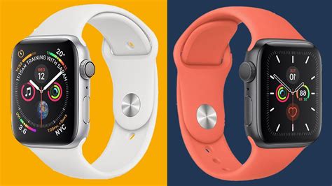 Apple Watch 5 vs Apple Watch 4: which Apple smartwatch is for you ...