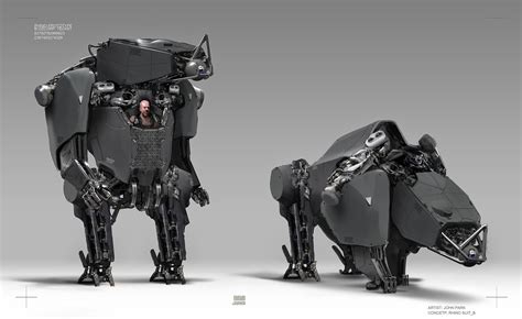 The Amazing Spider-Man 2 Rhino Concept Designs by John Park | Concept Art World