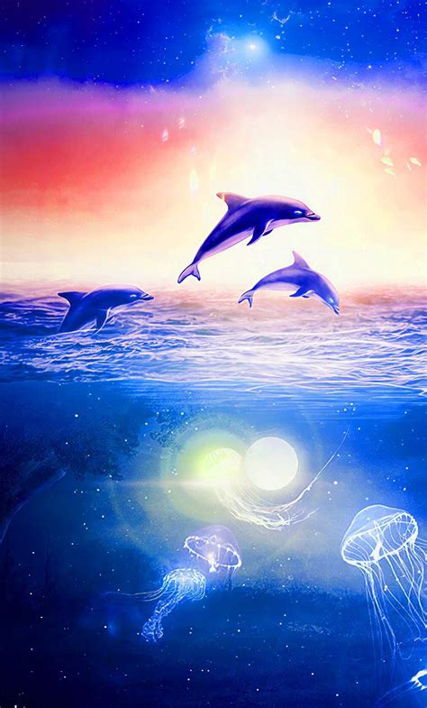 Dolphin Wallpaper | Rosa meer, Delphine, Meditation