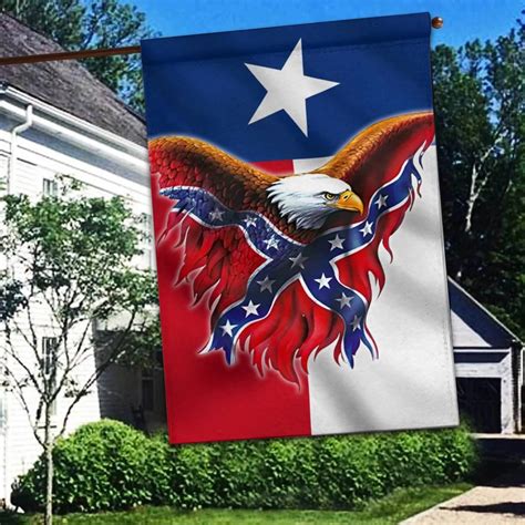 Texas Confederate American Flag HULL070706 – Rosatee Inc