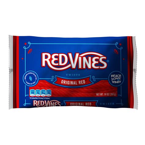 Red Vines Twists Original Red Licorice Candy, 14oz Bag - Walmart.com
