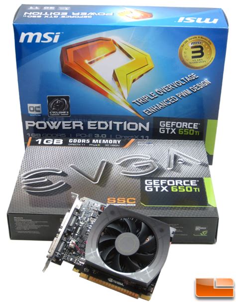 NVIDIA GeForce GTX 650 Ti Video Card Review w/ MSI and EVGA - Legit ...