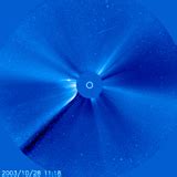 Sunspot 486 Produces Intense Earth Bound Solar Flare