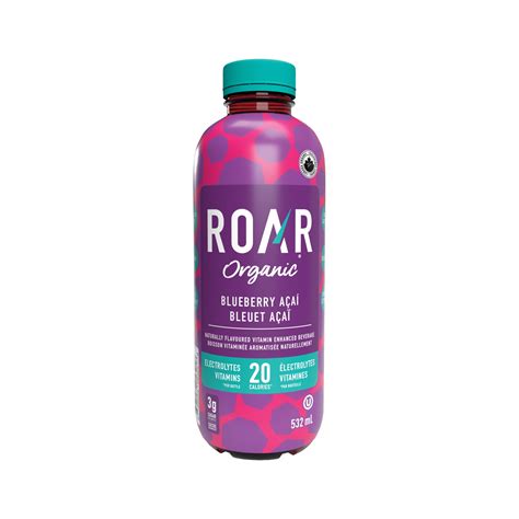 Roar Organic Hydration Drinks - Blueberry Acai (532ml) – Lifestyle Markets