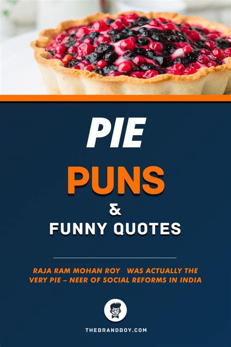 125+ Best Pie Puns and Funny Quotes - theBrandBoy.Com | Pie eating contest, Pie puns, Best pie
