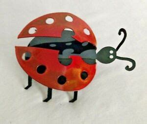 Ladybug Handcrafted Metal Garden Art Made in the USA | eBay