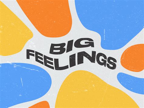 Big Feelings Concept by Samantha Frolich Design on Dribbble