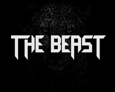 The Beast font