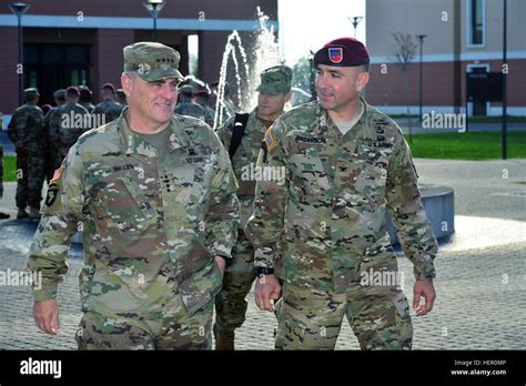 Gen. Mark A. Milley, left, the 39th Chief of Staff United States Army ...