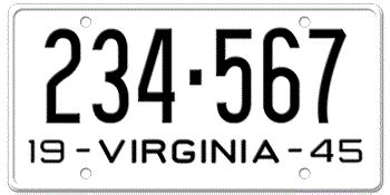 Virginia License Plates - LICENSEPLATES.TV