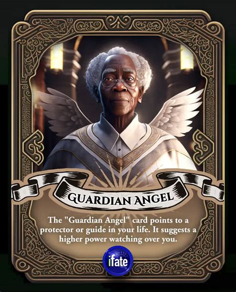 The Meaning of the "Guardian Angel" Angel Card - iFate.com