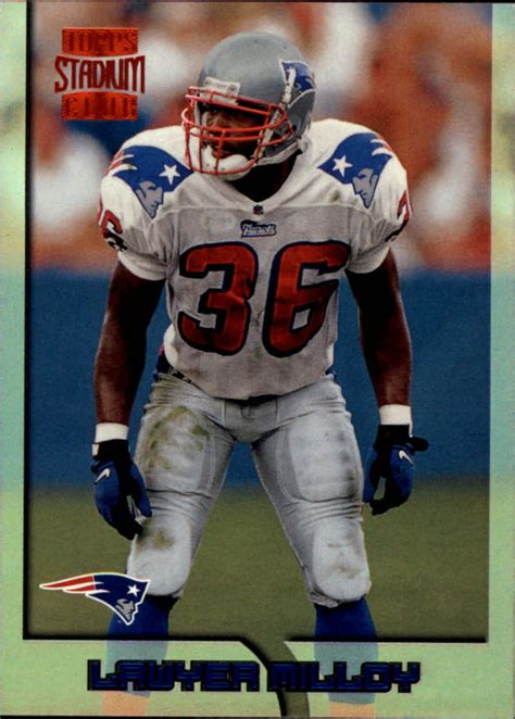 Buy Lawyer Milloy Cards Online | Lawyer Milloy Football Price Guide - Beckett