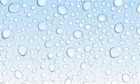 Premium Vector | Background of water droplets on the surface in light ...