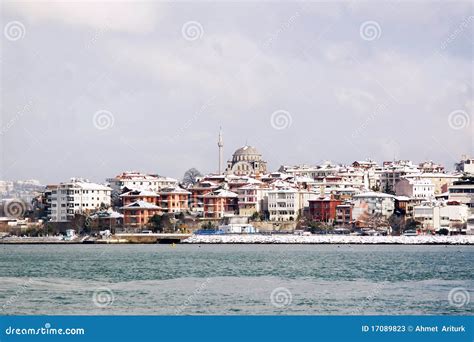 Istanbul in winter stock image. Image of cityscape, turkey - 17089823