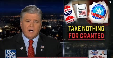 Fox News anchor Sean Hannity uses Alexandria sticker in anti-mail-in voting segment | ALXnow