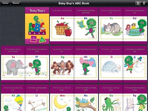 ‎Baby Bop's ABC Book on Apple Books