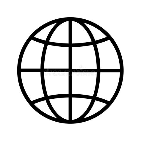 Globe Logo Black And White