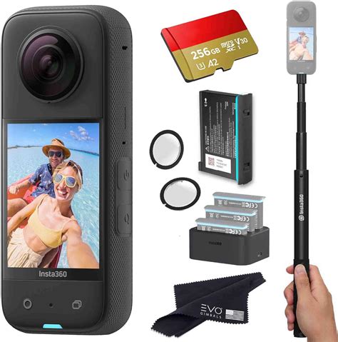 Amazon.com: Insta360 X3 - Waterproof 360 Action Camera Bundle Includes ...