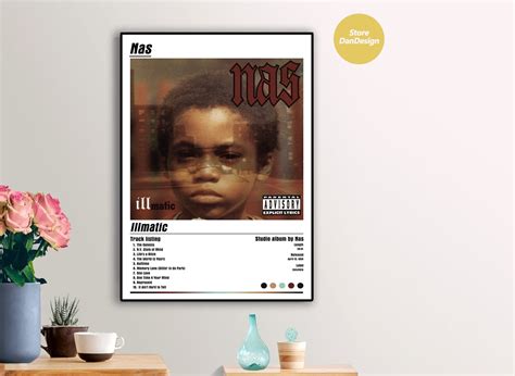 Nas Illmatic Album Cover Poster | Etsy