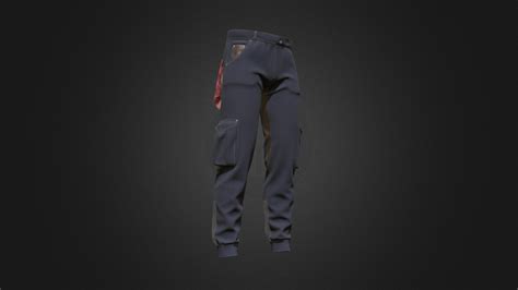 Cargo pants - Download Free 3D model by Alexander Kurmanin (@kurmanin ...