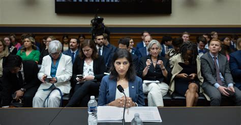 FTC Chair Lina Khan Faces Criticism in Congressional Hearing – FastestNewsWorld