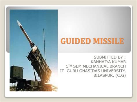 Missile classification | PPT