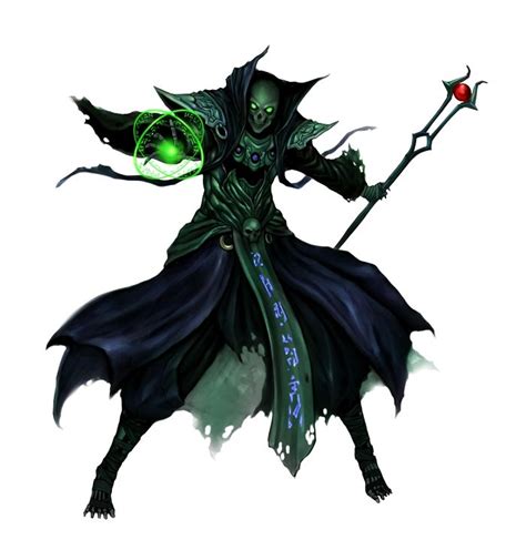 Wizard Lich - Pathfinder PFRPG DND D&D d20 fantasy | Fantasy monster, Fantasy wizard, Lich