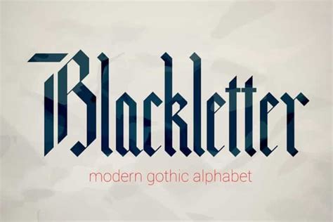 17+ Best Blackletter & Gothic Fonts (Free & Premium)