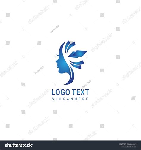 Beauty Queen Logo Design Template Vector Stock Vector (Royalty Free ...