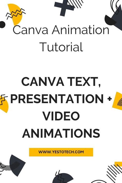 Canva Animation Tutorial: Canva Text Animation, Canva Presentation ...