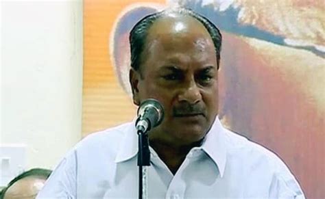 Defence Minister Suppressing Rafale Deal Facts, Says AK Antony