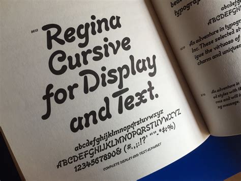 Regina Cursive | From Photo-Lettering, Inc.’s Ah! Big Little… | Flickr