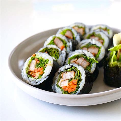 Kimbap Recipe Chicken