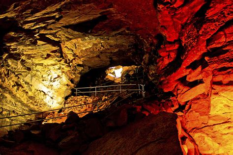 Caving Spelunking Mammoth Cave National Park Kentucky USA