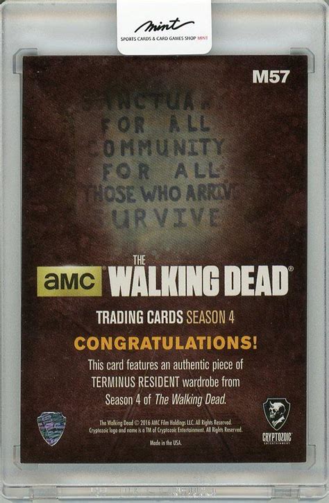 ミントモール / MINT 梅田店 / 2016 CRYPTOZOIC Walking Dead Season 4 Terminus Resident Wardrobe