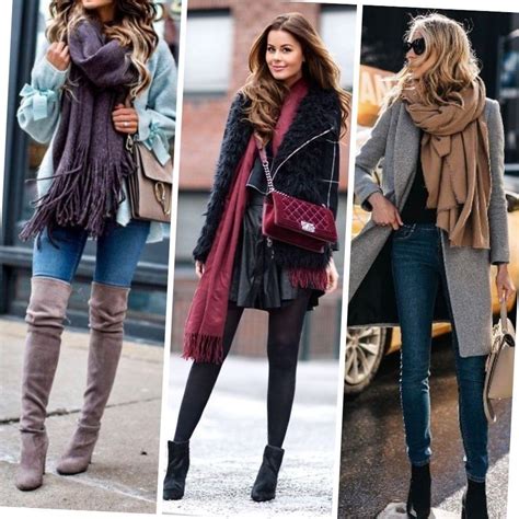 40+ Outfits With Scarves To Rock The Cold Season - BelleTag