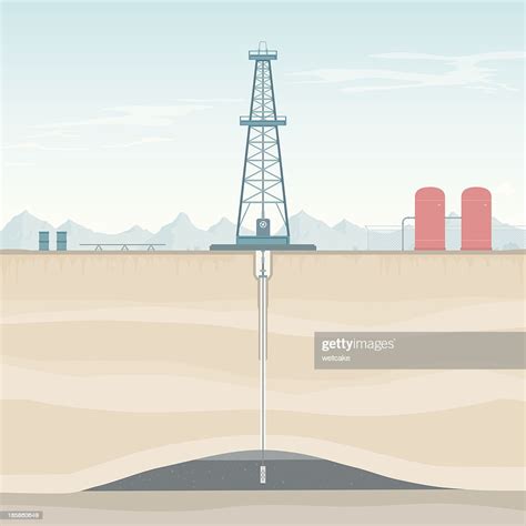 Oil Rig Diagram High-Res Vector Graphic - Getty Images