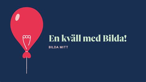 En kväll med Bilda – Bilda Mitt | Studieförbundet Bilda