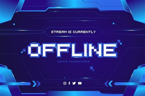 Free Twitch Banner Template - Printable Templates