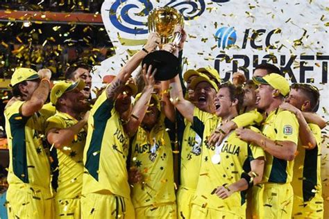 Australia win the 2015 ICC Cricket World Cup