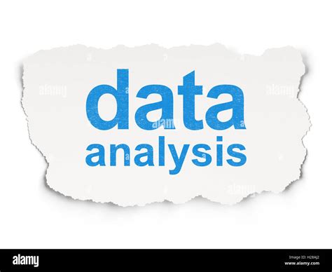 Data concept: Data Analysis on Paper background Stock Photo - Alamy